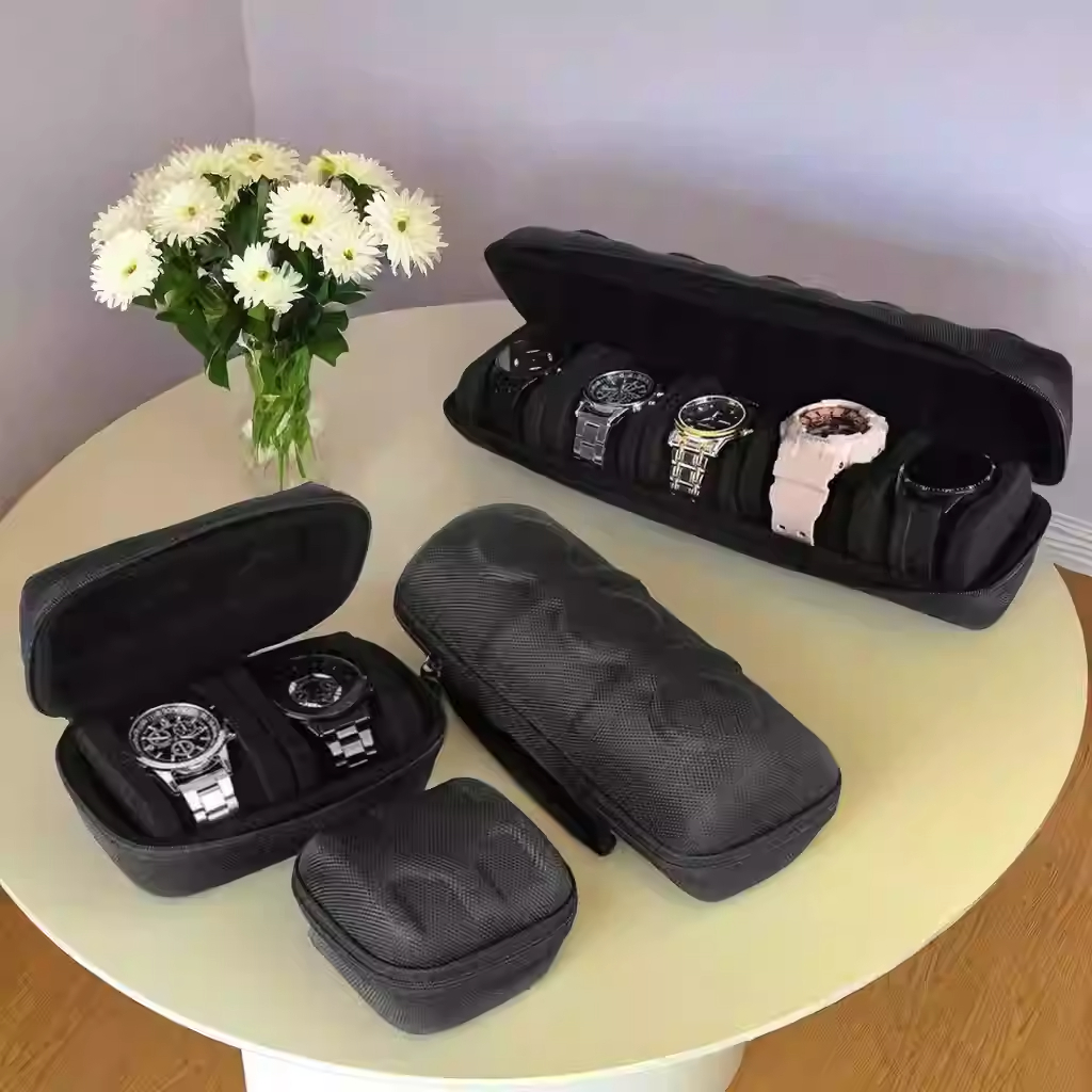 Travel Accessories Organizer Case - 6/10 Slot Watch Box Watches Organizer
