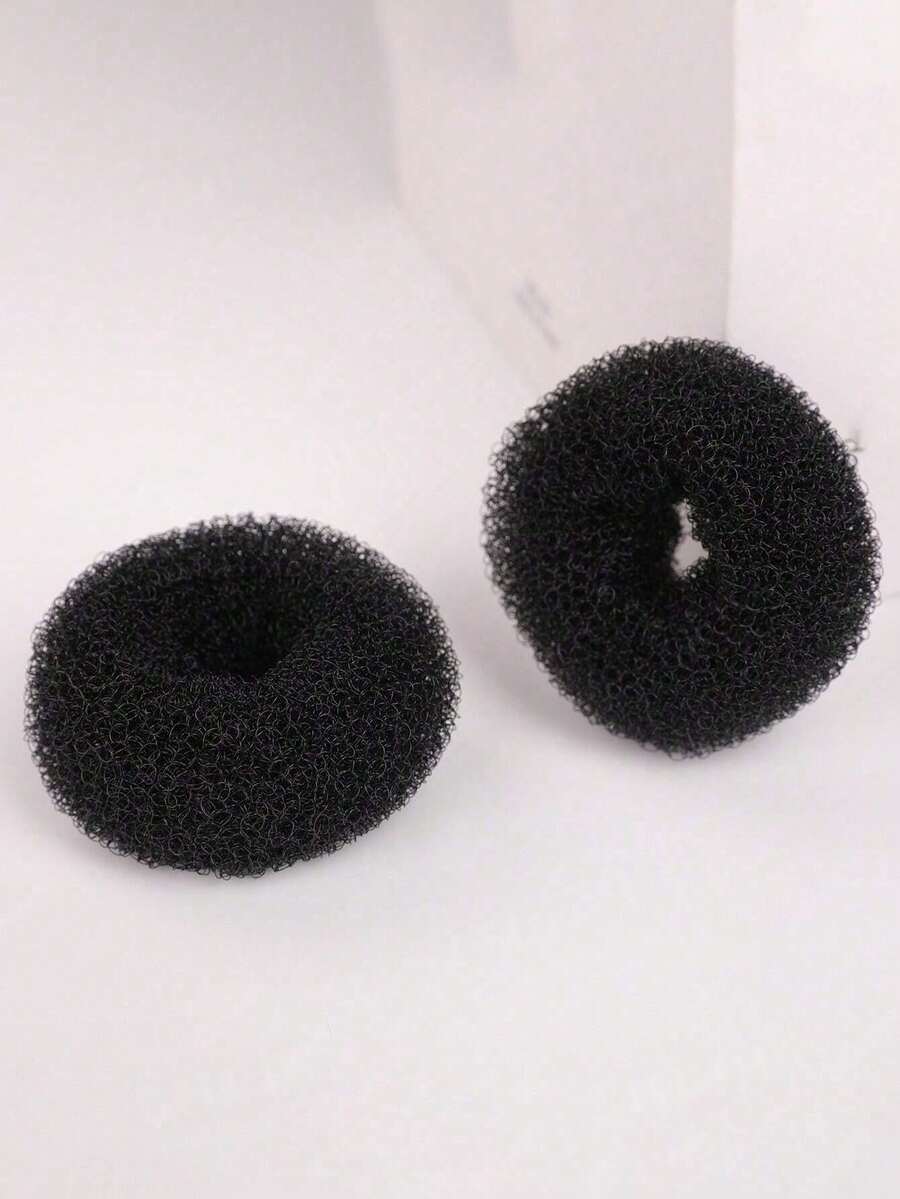 Travel Accessories Bunnings - 2 Packs Donut Hair Scrunchies, Girls