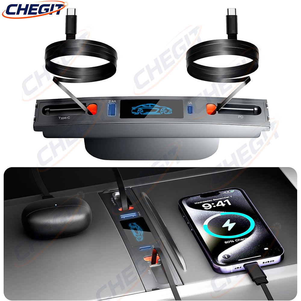 Travel Plug Type C - 4 in 1 For Tesla Model