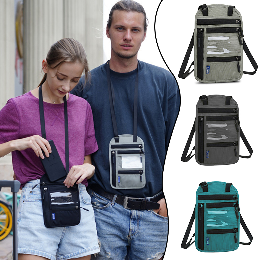 Travel Accessories Neck - Travel Pouch Neck Wallet Family Passport