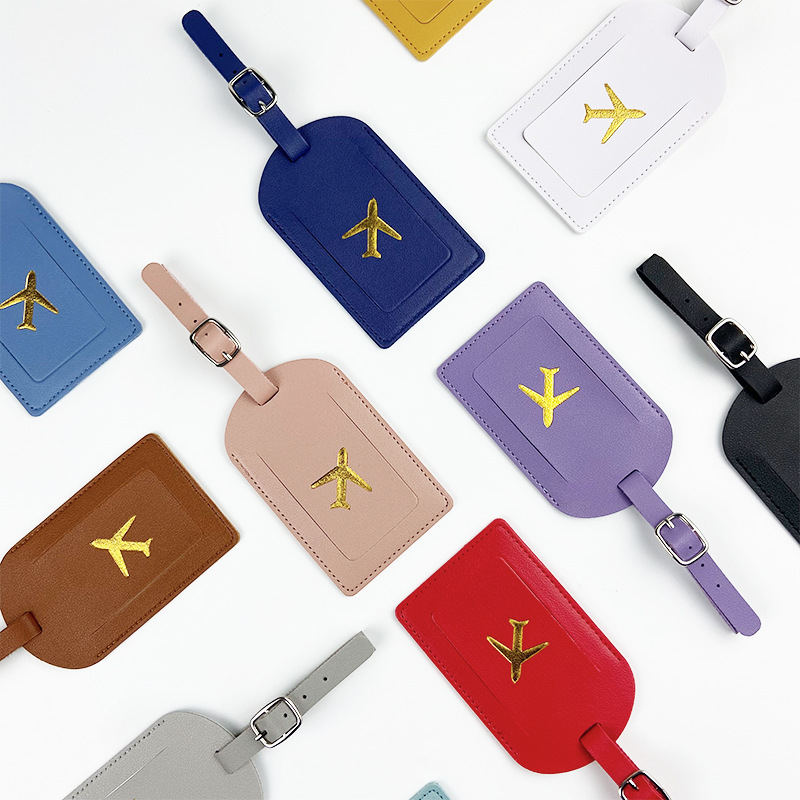 Travel Accessories Name - Colorful Pu Leather Women Men Luggage
