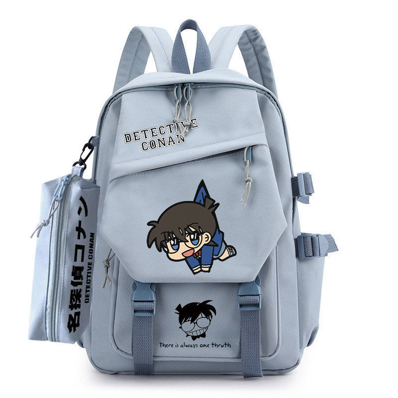 Travel Accessories Japan - Cartoon Detective Conan anime large-capacity backpack