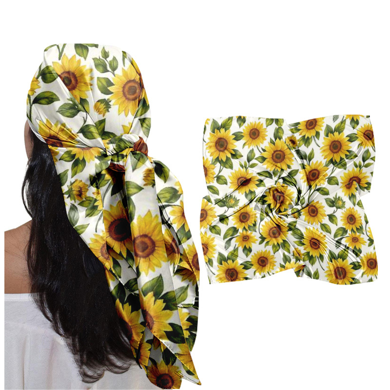 Travel Accessories Neck - Fashionable Square Scarf - Versatile Women's