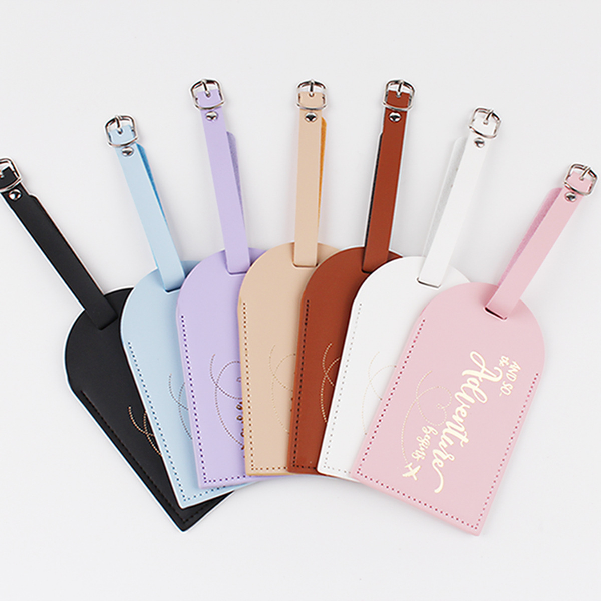 Travel Accessories Name - 1PC Women Men PU Leather Luggage