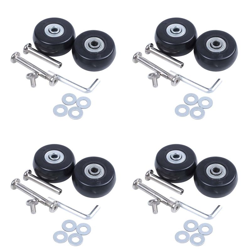 Luggage Wheel Replacement - BYBS-8 Sets Of Luggage Suitcase Replacement