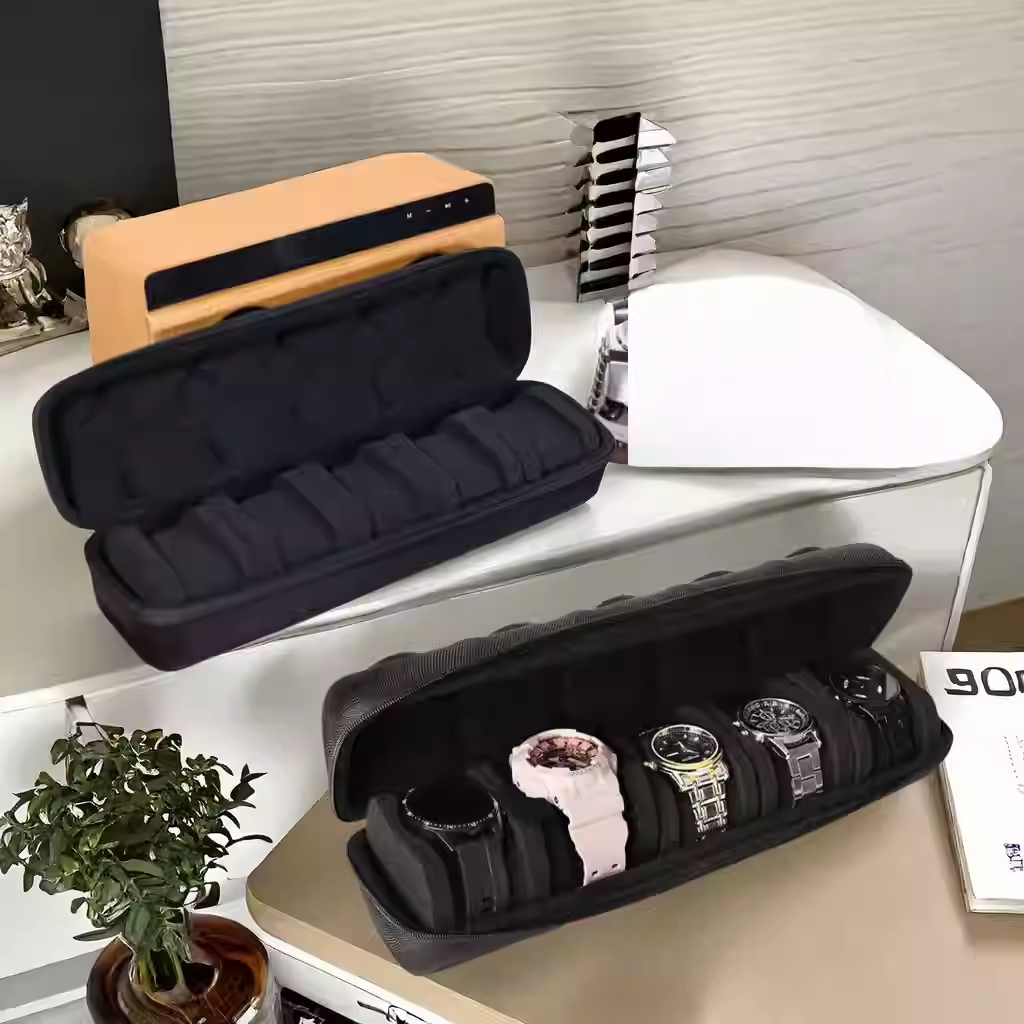 6/10 Slot Watch Box Watches Or - Travel Accessories Organizer Case のレビューと価格