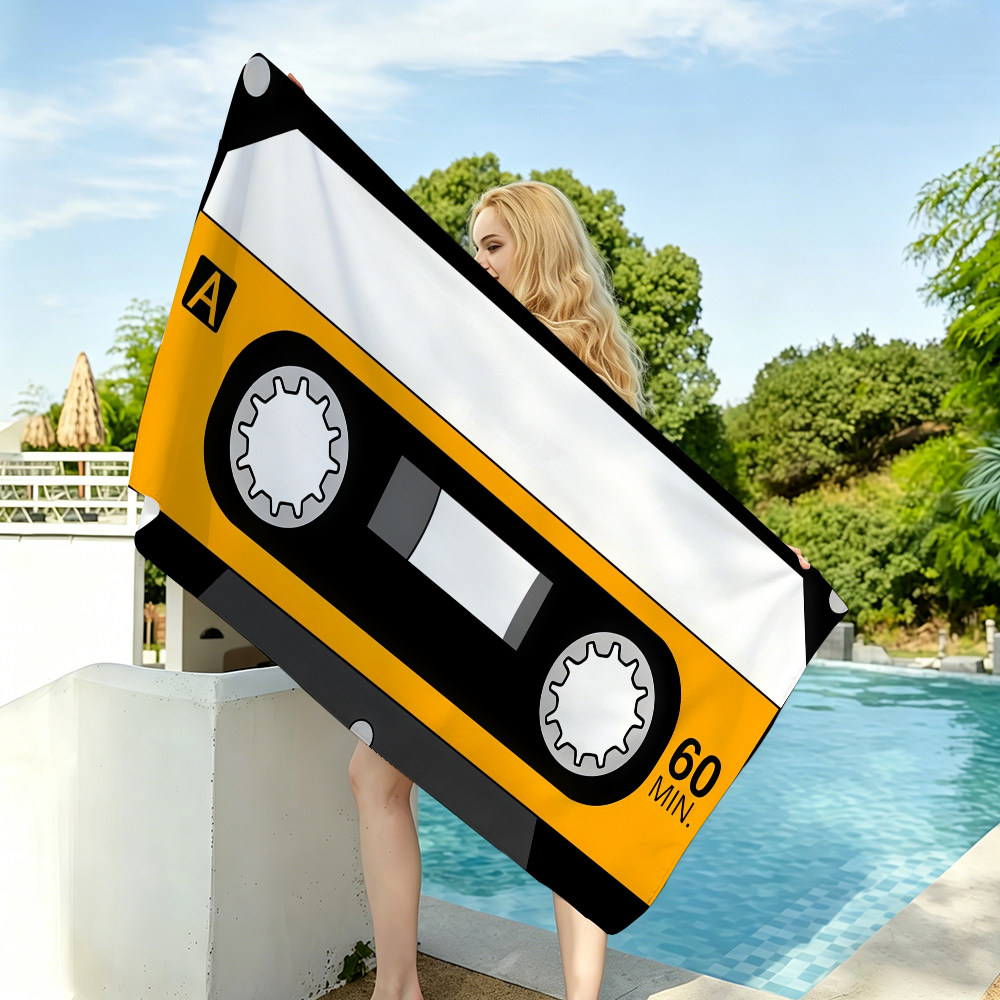Vintage Cassette Music Tape To - Travel Yoga Accessories のレビューと価格