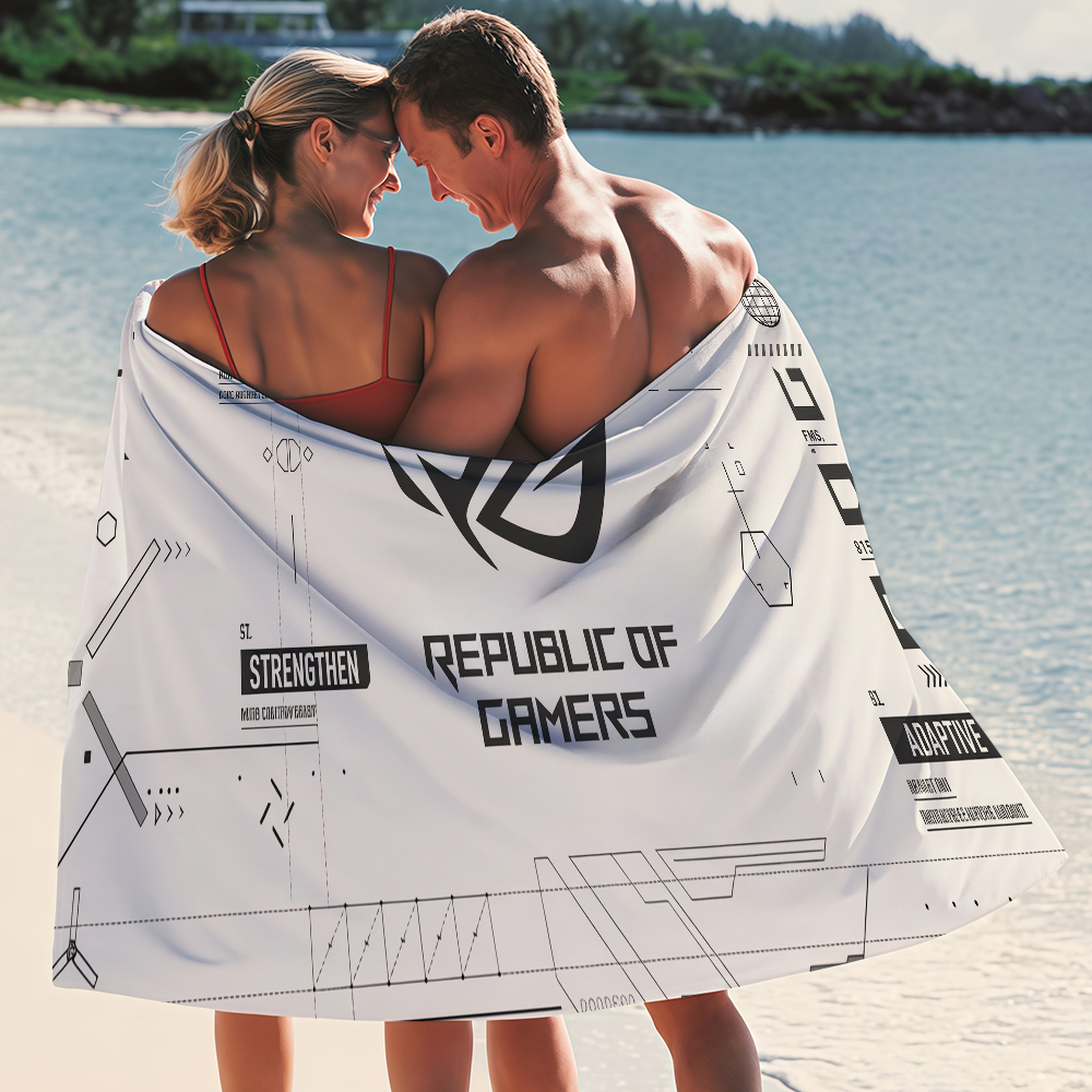 Fashion A-ASUS ROG Towel Beach - Travel Yoga Accessories のレビューと価格