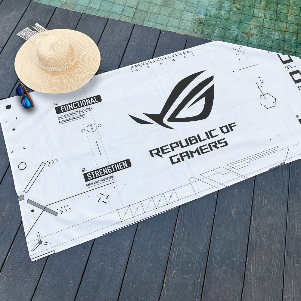 Fashion A-ASUS ROG Towel Beach - Travel Yoga Accessories のレビューと価格