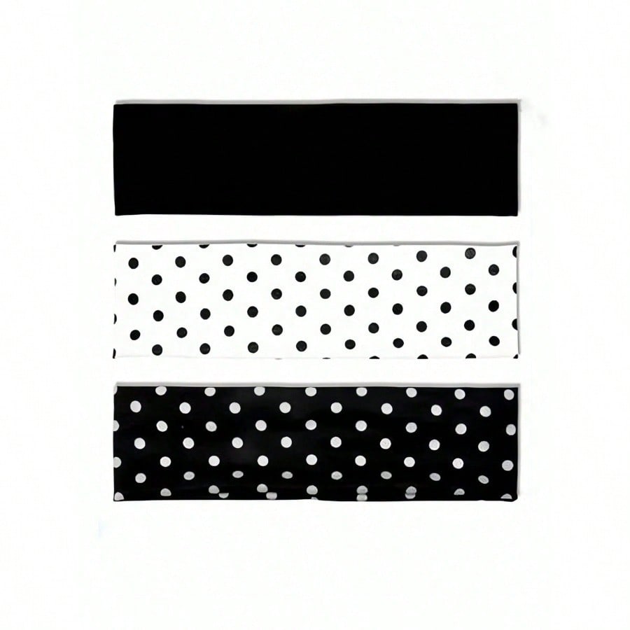 6pcs Women Polka Dot Headbands - Travel Yoga Accessories のレビューと価格