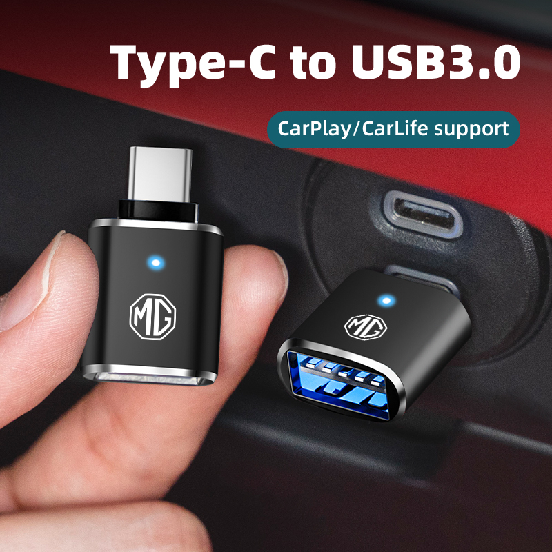 Car LED Type C To USB 3.0 Adap - Travel Plug Type C のレビューと価格