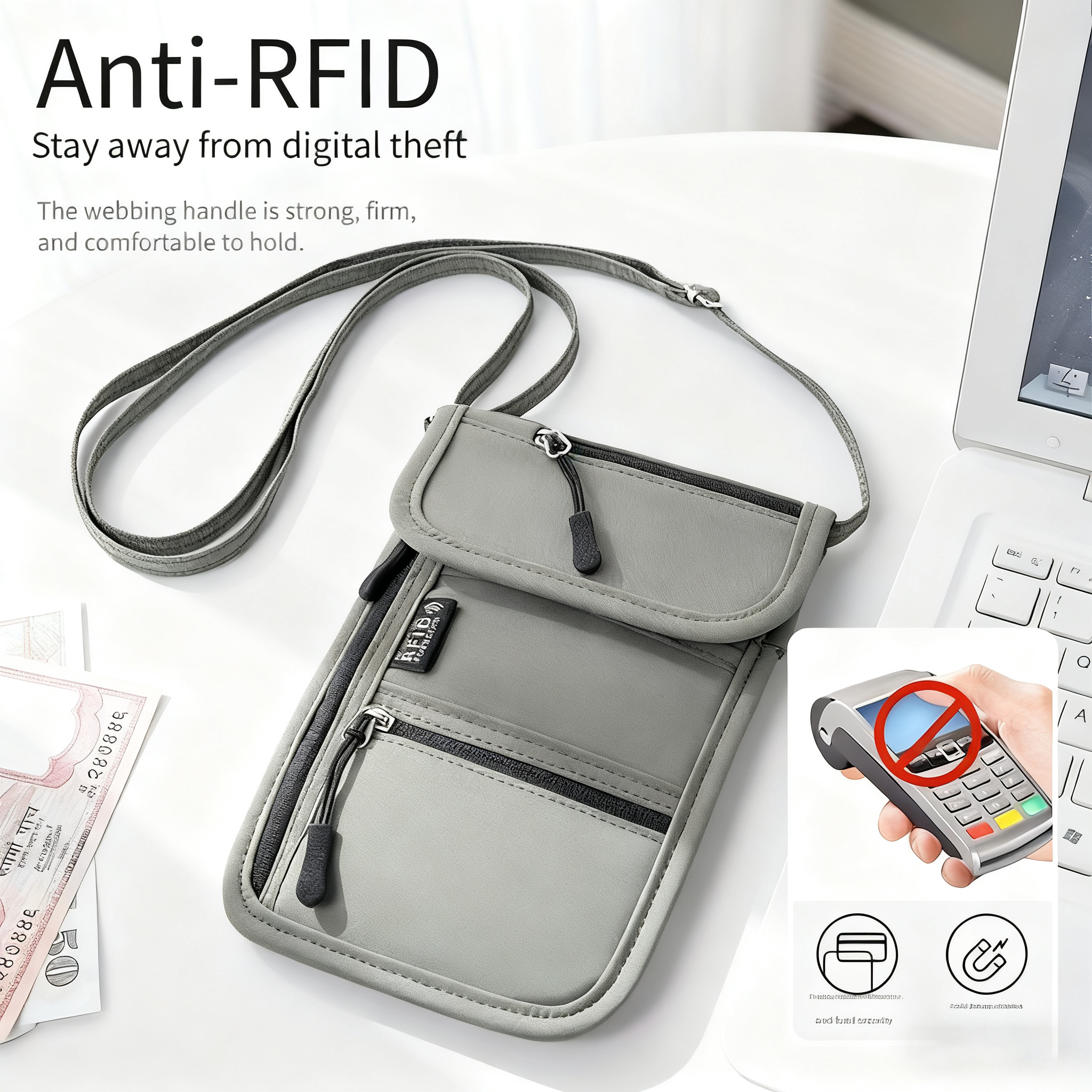 Personal Neck Wallet RFID Bloc - Travel Accessories Neck のレビューと価格