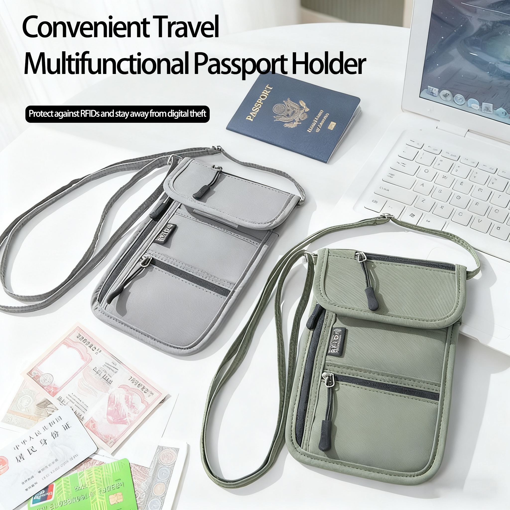 Personal Neck Wallet RFID Bloc - Travel Accessories Neck のレビューと価格