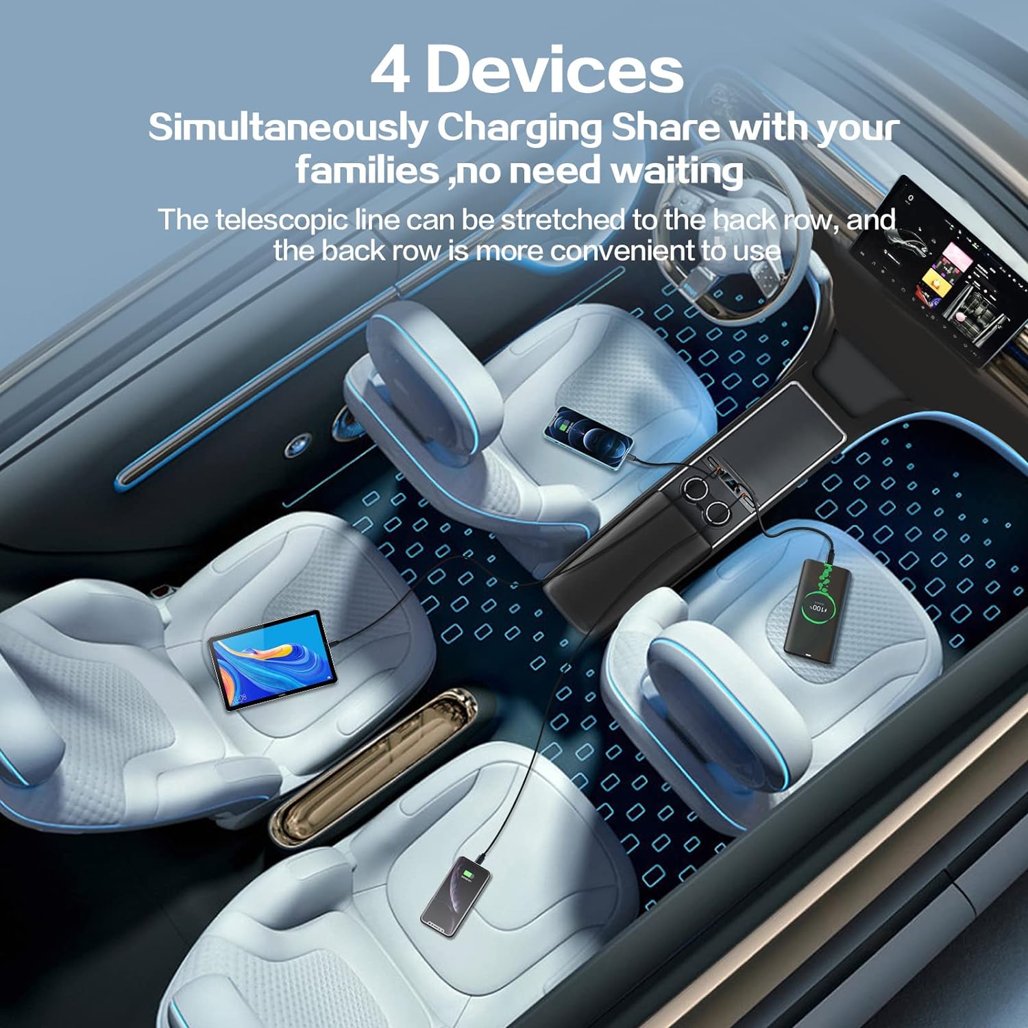 4 in 1 For Tesla Model 3 Model - Travel Plug Type C のレビューと価格