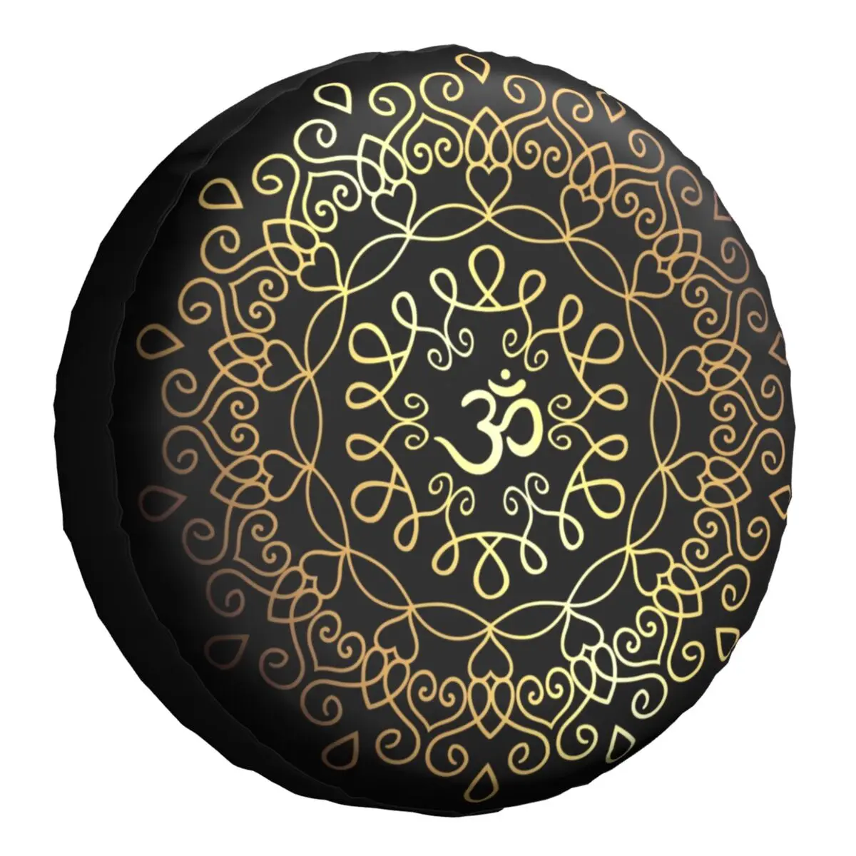 Golden Om Mandala Spare Tire C - Travel Yoga Accessories のレビューと価格