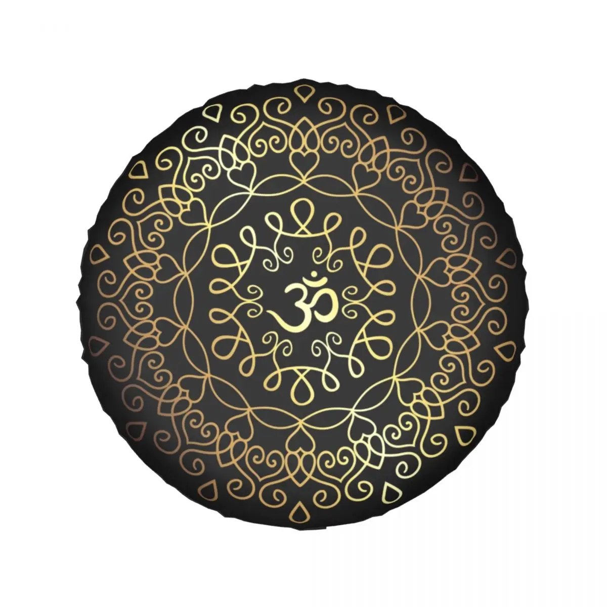 Golden Om Mandala Spare Tire C - Travel Yoga Accessories のレビューと価格