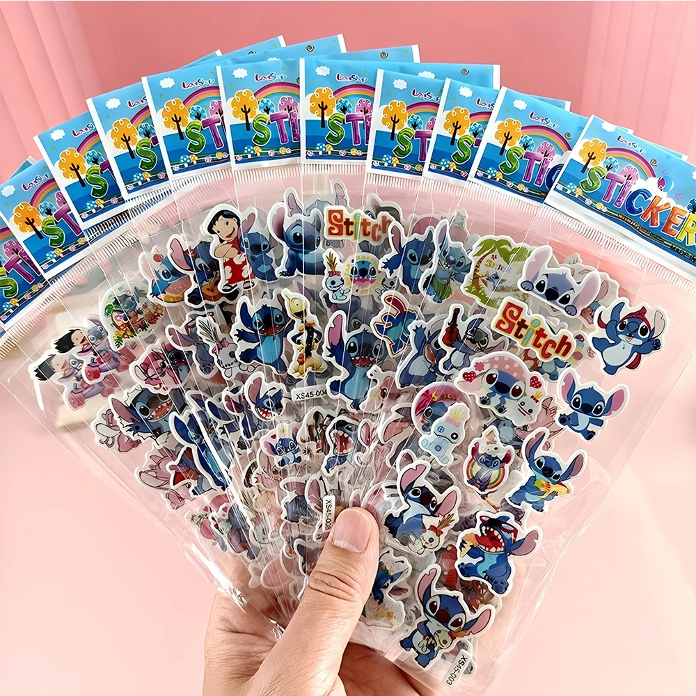 48Sheets Cute Disney Lilo Stit - Sticker Luggage Decorative のレビューと価格