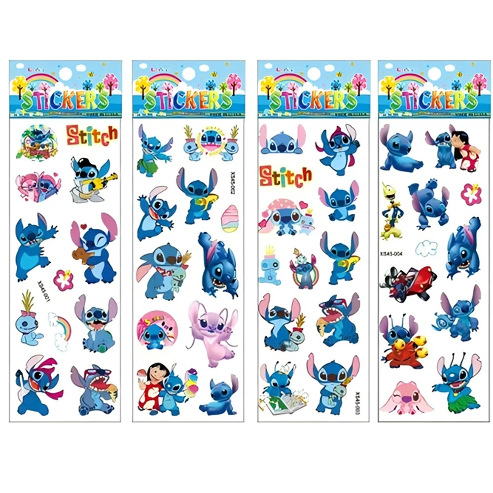 48Sheets Cute Disney Lilo Stit - Sticker Luggage Decorative のレビューと価格