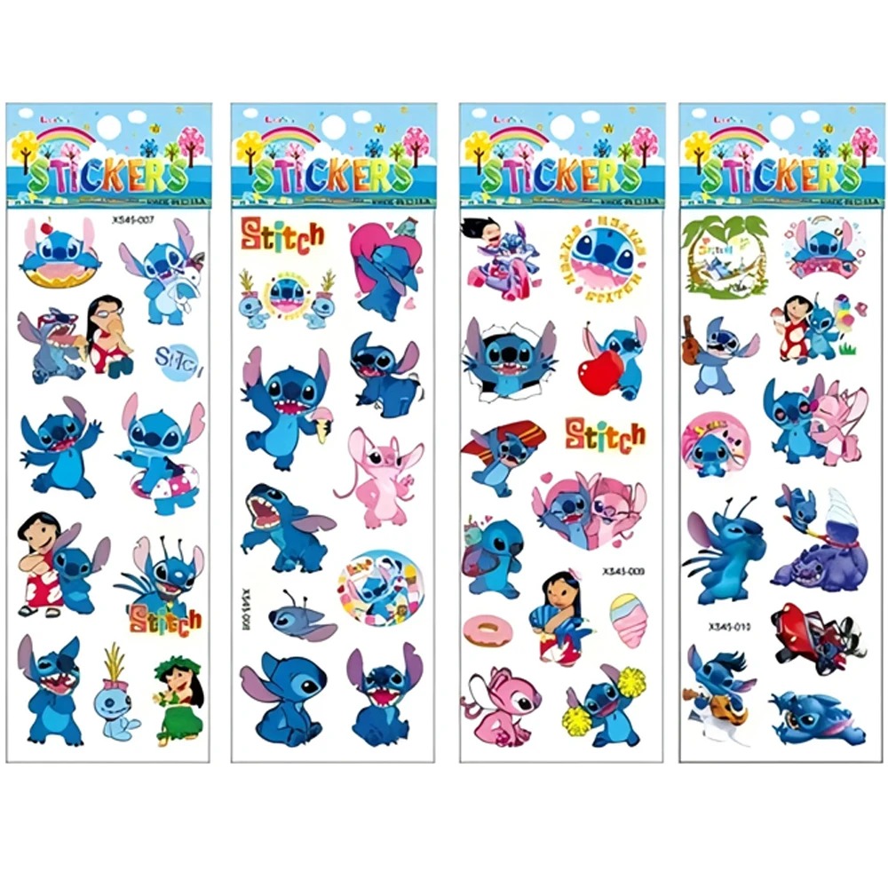 48Sheets Cute Disney Lilo Stit - Sticker Luggage Decorative のレビューと価格
