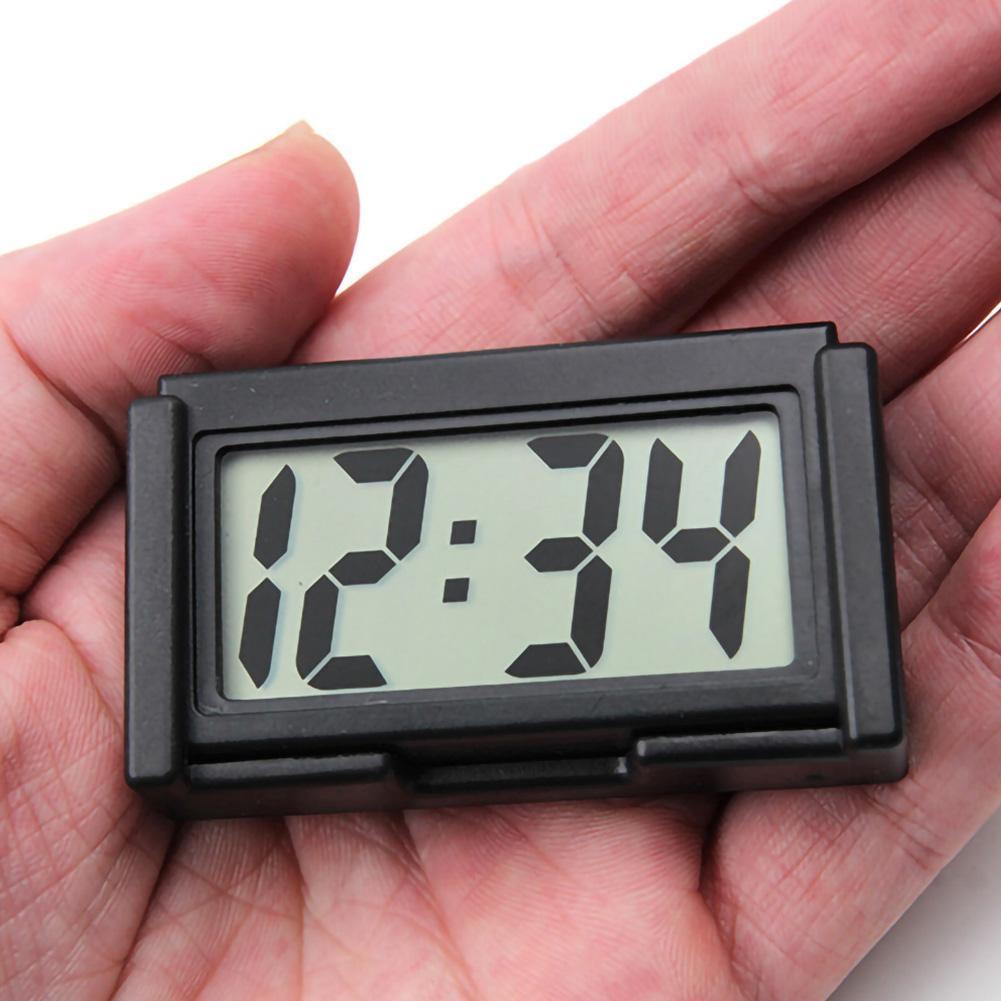 Mini Digital Clock Car Dashboa - Travel Accessories Display のレビューと価格