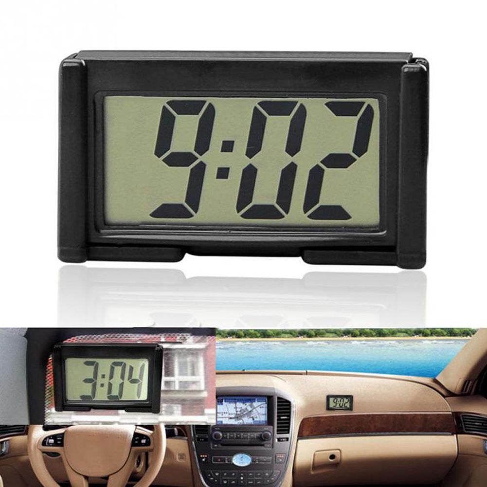 Mini Digital Clock Car Dashboa - Travel Accessories Display のレビューと価格