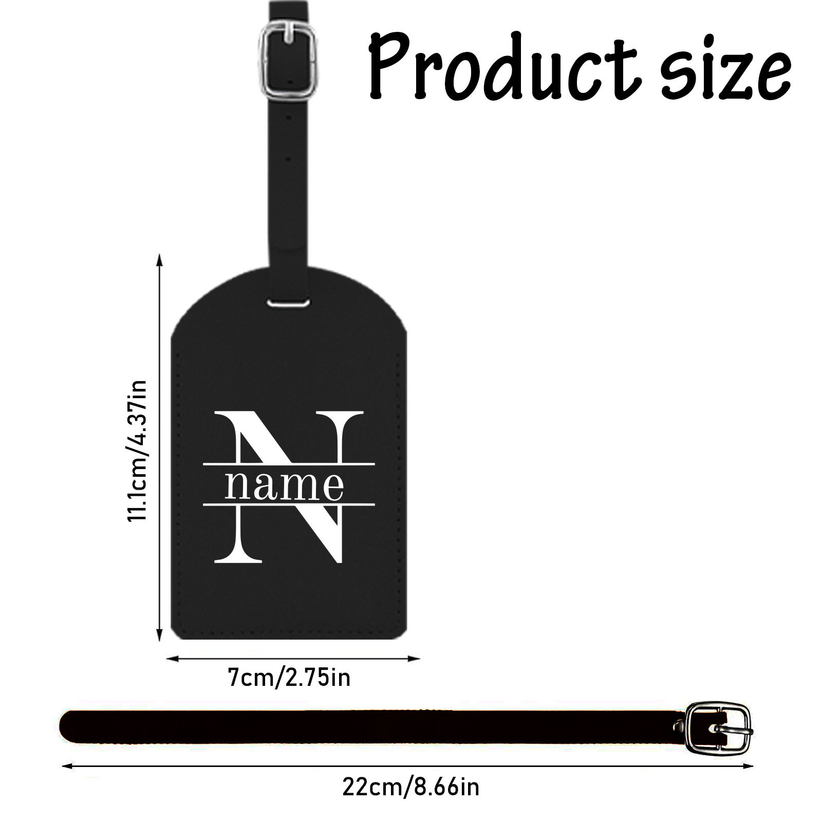 1pc,Personalize Luggage Tags,L - Travel Accessories Name のレビューと価格