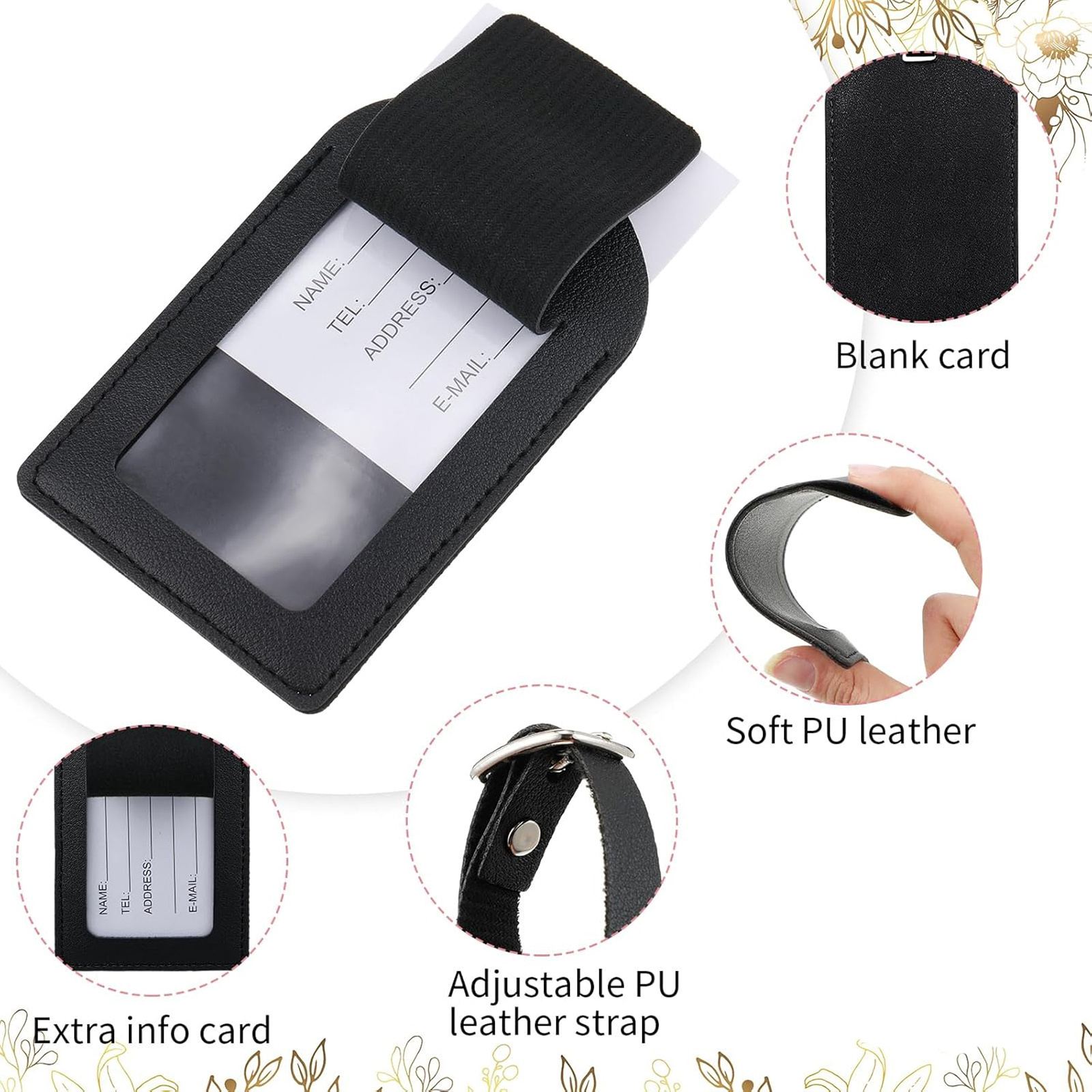 1pc,Personalize Luggage Tags,L - Travel Accessories Name のレビューと価格