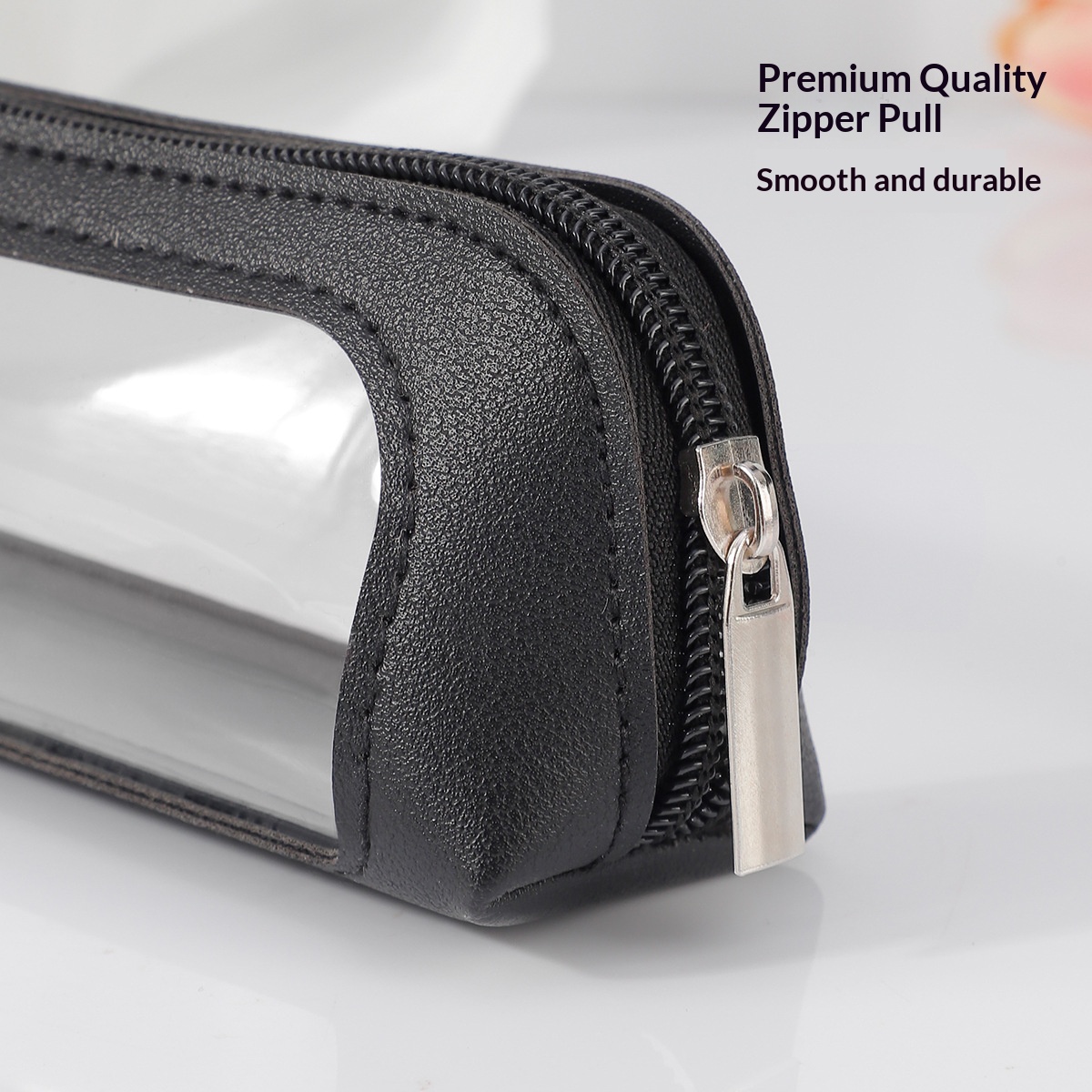 Small Clear PU Leather Travel  - Travel Accessories Pouch のレビューと価格