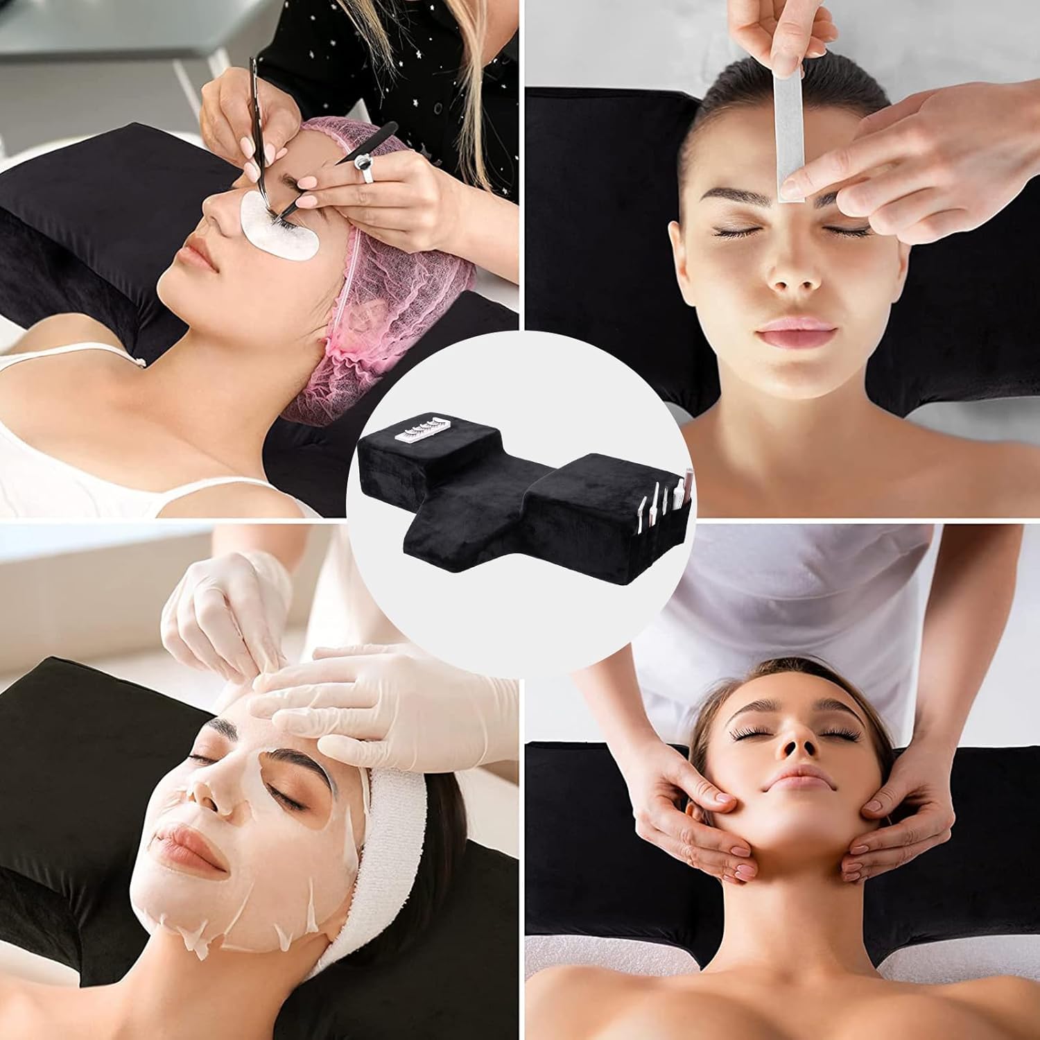 Lash Pillow Neck Support Eyela - Neck Pillow Memory Foam のレビューと価格