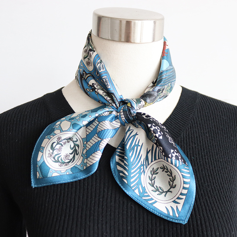100Silk Scarf 12MM Women Squar - Travel Accessories Neck のレビューと価格