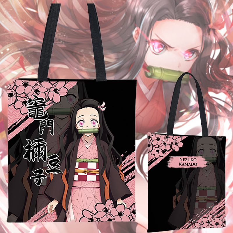 Cute Anime Tote Bag Demon Slay - Travel Accessories Japan のレビューと価格