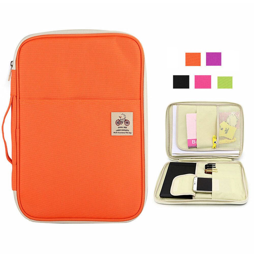 Travel A4 Portfolio Zipped Con - Travel Accessories Organizer Case のレビューと価格