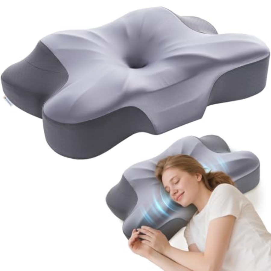 Cervical Pillow for Side Sleep - Neck Pillow Memory Foam のレビューと価格