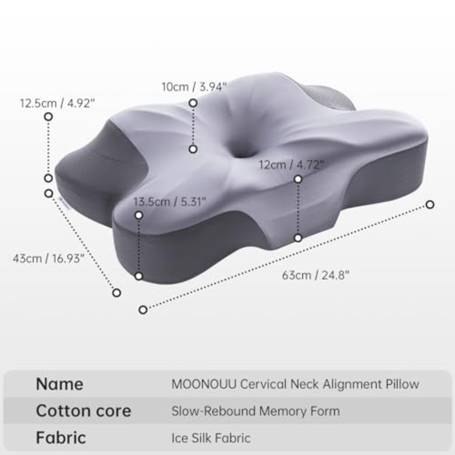 Cervical Pillow for Side Sleep - Neck Pillow Memory Foam のレビューと価格