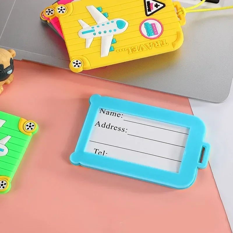 Portable PVC Luggage Tag Trave - Travel Accessories Name のレビューと価格