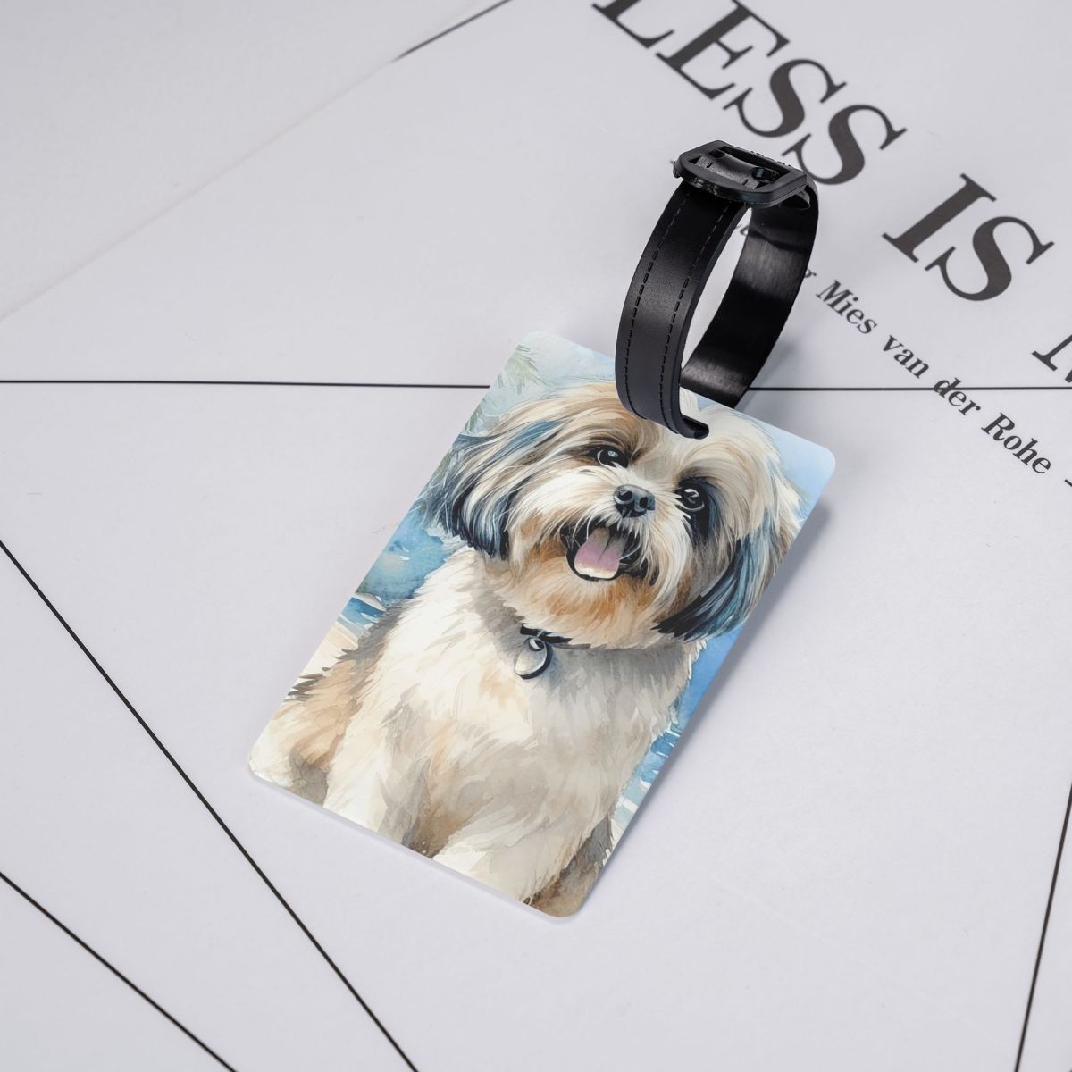 Shih Tzu On The Beach Luggage  - Travel Accessories Name のレビューと価格