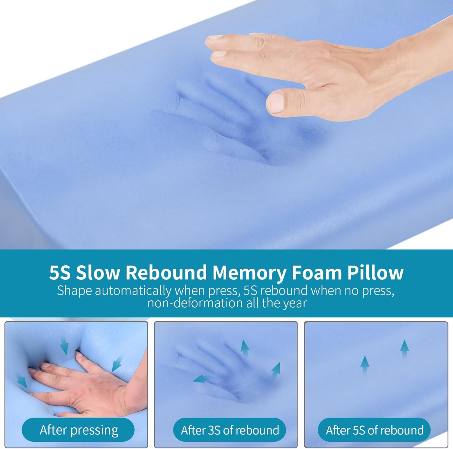 Memory Foam Neck Pillow for Sl - Neck Pillow Memory Foam のレビューと価格