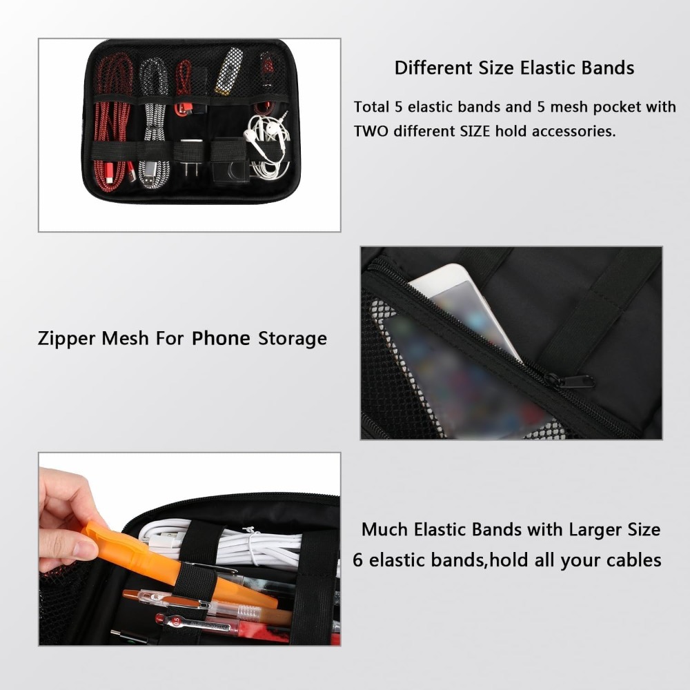 Electronics Organizer Travel C - Travel Accessories Organizer Case のレビューと価格