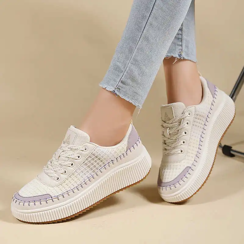 Brown Shoes Woman Flats Autumn - Travel Accessories As Gifts のレビューと価格