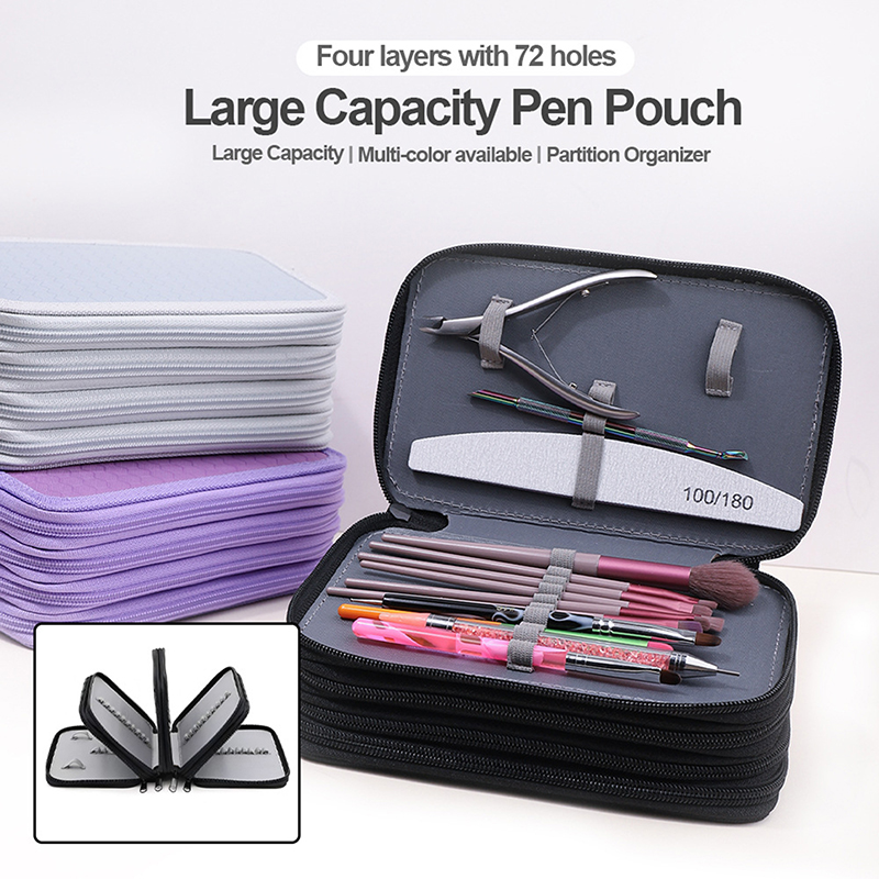 Large Capacity Nail Art Tool B - Travel Accessories Organizer Case のレビューと価格