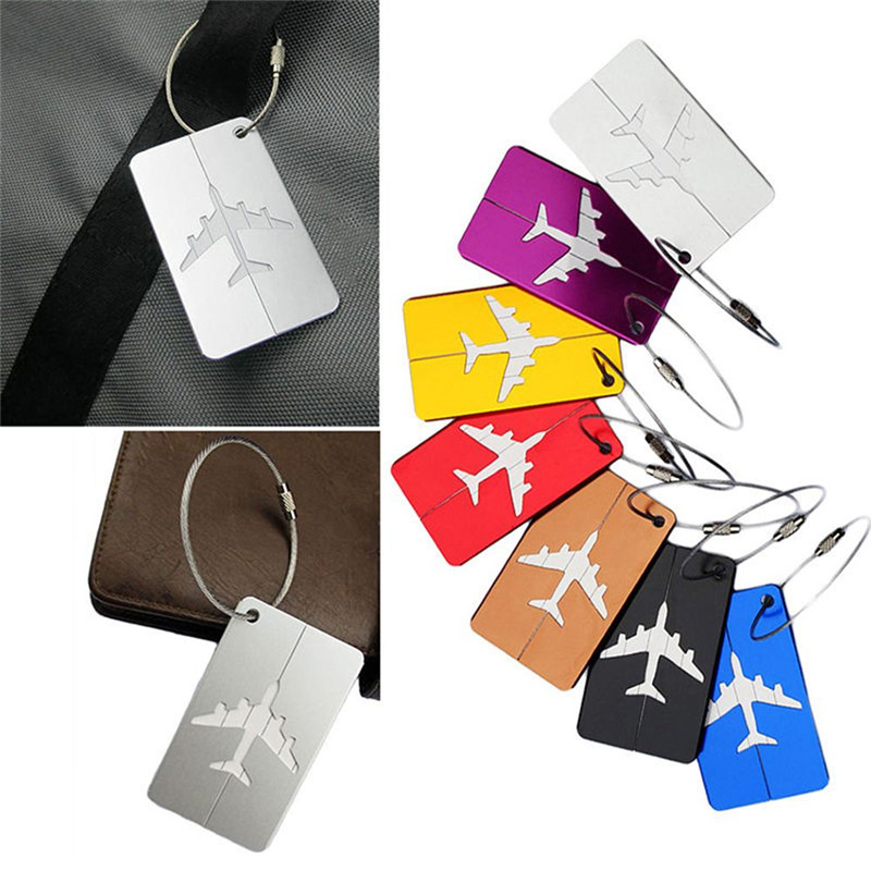 New Fashion Luggage Tags Alumi - Travel Accessories Name のレビューと価格