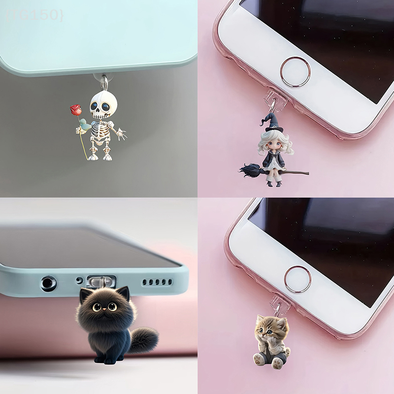 Mobile Phone Dust Plug Pendant - Travel Plug Type C のレビューと価格