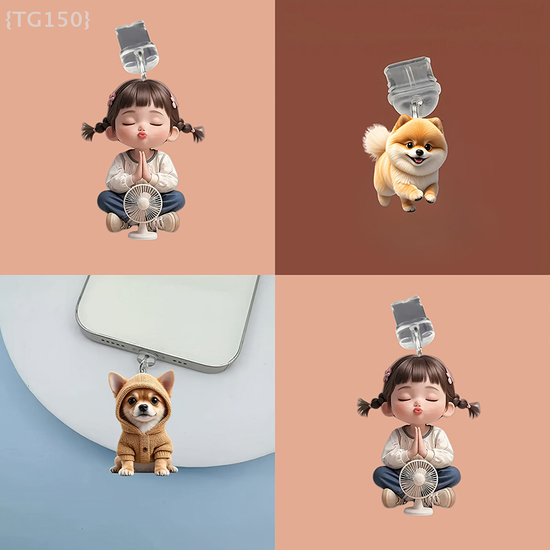 Mobile Phone Dust Plug Pendant - Travel Plug Type C のレビューと価格