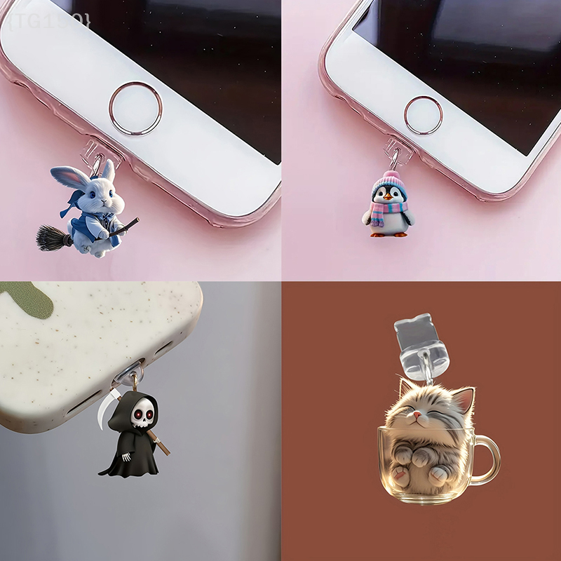 Mobile Phone Dust Plug Pendant - Travel Plug Type C のレビューと価格