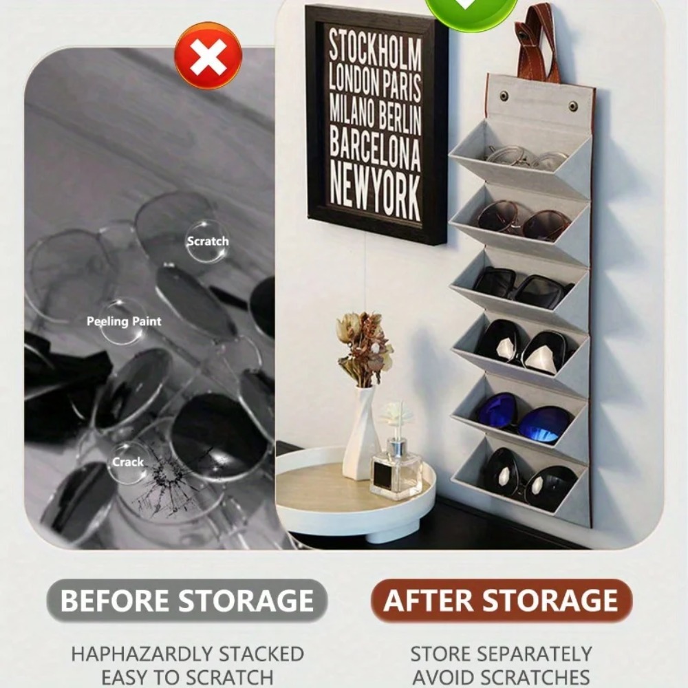 Multi-slot Portable Glasses Or - Travel Accessories Display のレビューと価格