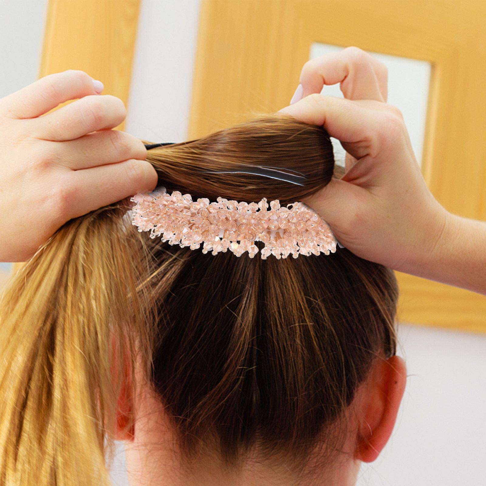 3Pcs Crystal Glitter Hair Bun  - Travel Accessories Bunnings のレビューと価格