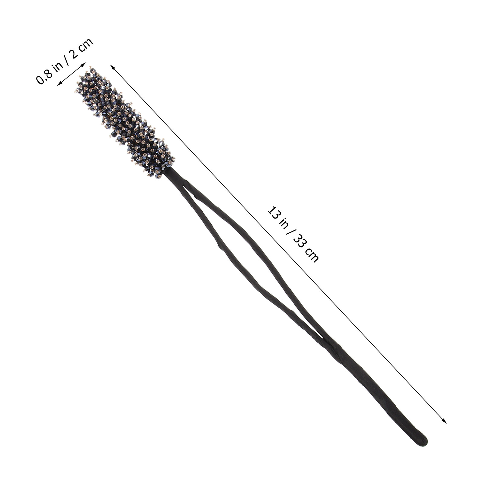 3Pcs Crystal Glitter Hair Bun  - Travel Accessories Bunnings のレビューと価格