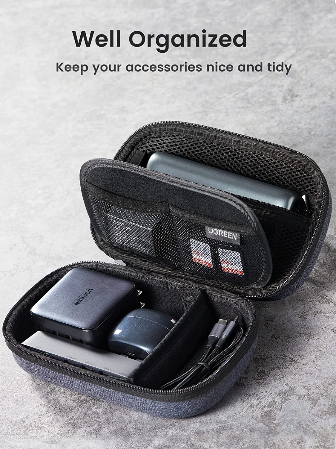 UGREEN Electronics Travel Orga - Travel Accessories Organizer Case のレビューと価格