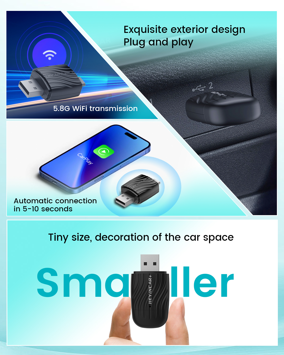 HEYINCAR 2 in 1 Interface Wire - Travel Plug Type C のレビューと価格