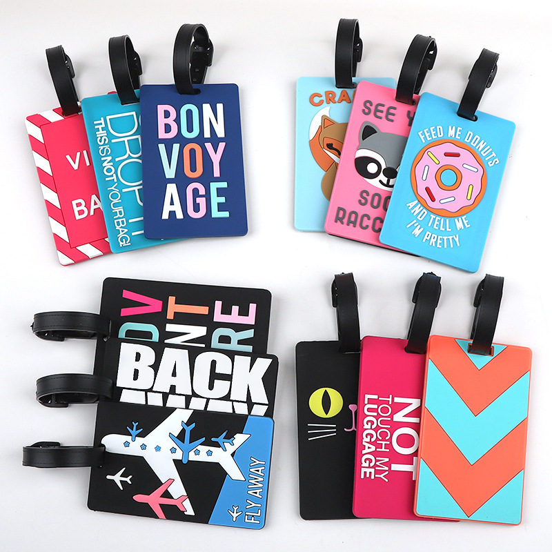 1pc Cartoon Animal PVC Luggage - Travel Accessories Name のレビューと価格